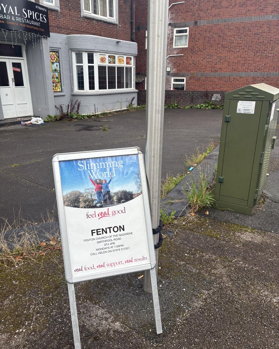 MayTesterm2z's tweet photo. That’s my Sunday morning done! A-frame moved. New banner up in a prime spot—it looks great as you drive past. Old banner stored in the back of the car; apparently it doesn’t match the car’s aesthetic. Dodged the rain while delivering leaflets. 1, https://t.co/VeGHWmO5jO