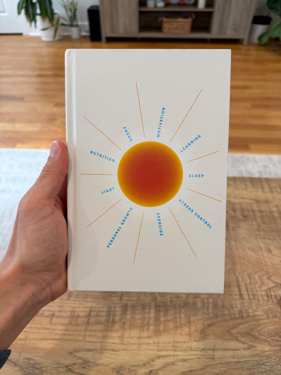 AlexAndBooks_'s tweet photo. Reading Tip: When you buy a hardcover book, take off the jacket.

Sometimes you’ll find a hidden easter egg like a cool design or message.

Ex: Just found one in @hubermanlab’s new book! https://t.co/kiglNTCpp4