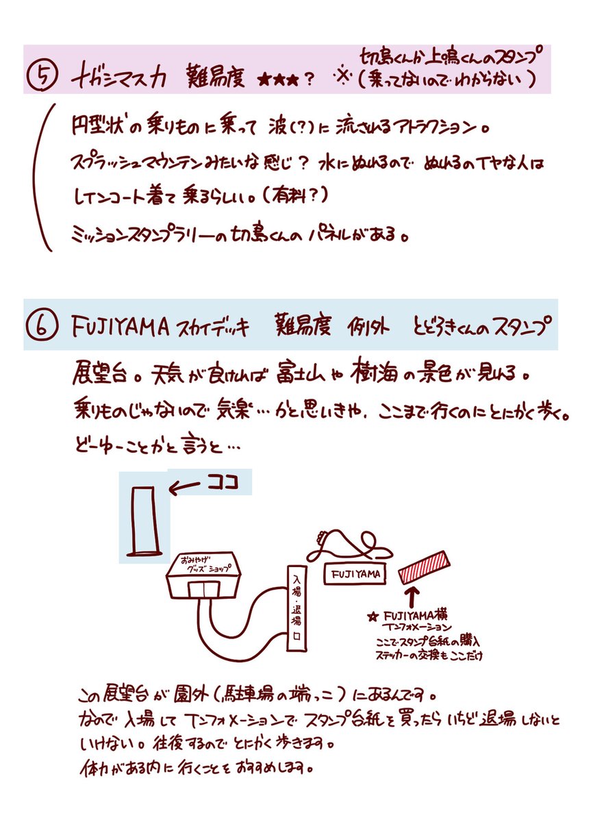 mha_tnk's tweet photo. 富士急のアトラクショ��ラリーについてまとめてみました。
個人の感想なのでほんと参考程度に。 https://t.co/vxZOKbe1Yj