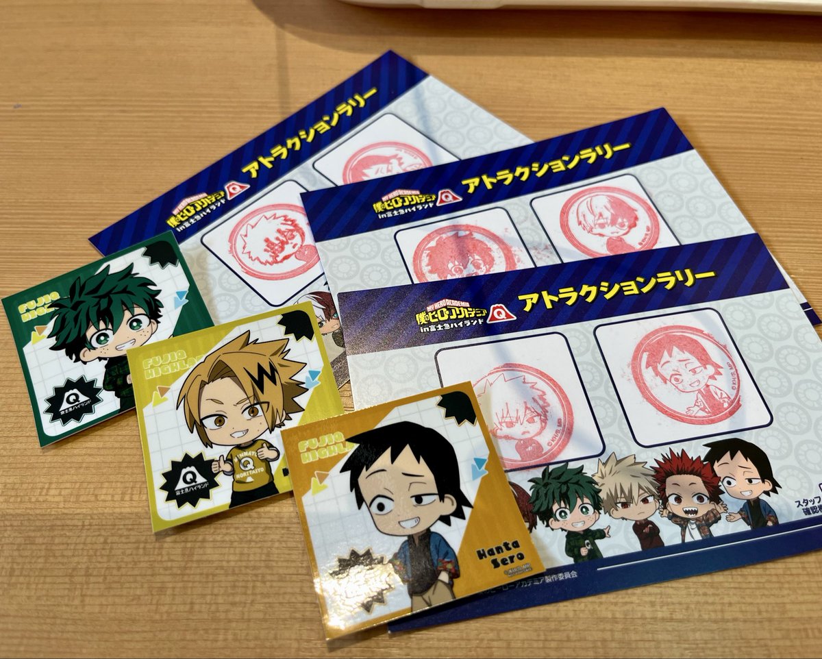 mha_tnk's tweet photo. 富士急のアトラクショ��ラリーについてまとめてみました。
個人の感想なのでほんと参考程度に。 https://t.co/vxZOKbe1Yj