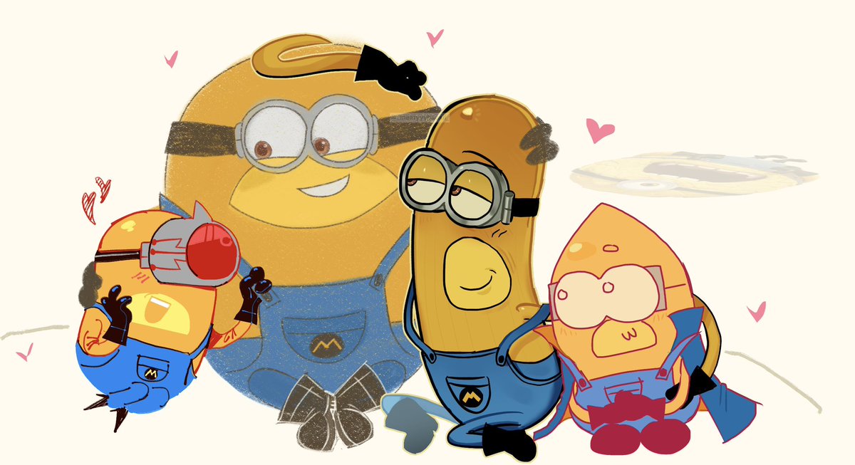 baoxiiBun69's tweet photo. My brain is fried with minions Yaoi 
Jerry is there don’t worry guys ❤️❤️❤️

#minionstwt #minions https://t.co/J8IrIug90I