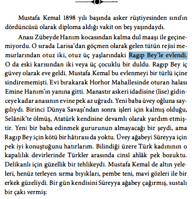 TarihnDogrulari's tweet photo. Atatürk  kendisine Asakir-i Milliye Taburu'ndaki gönüllü subaylardan birisi gösterilince, gösterilen fotoğraf için alaycı bir dille -Bu bizim peder değildir demiş Atatürk babasını tanıyor ki babasının olmadığını söylüyor moron :) Kitapta üvey babasının Ragıp Bey olduğu yazılmış 7 yaşındaydı o zamanda. Okumadığınız kitapları kaynak diye sunup salak konumuna düşüyorsunuz