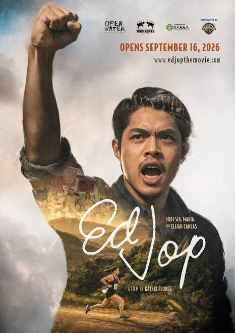 EmbraceFiction's tweet photo. #EDJOP hits you right in the gut.

It is a very human film about a young human of the past intended for us, young humans in the present. 

Going into the cinema, tbh I only knew Edjop as this student leader activist who was killed during the Martial Law. I knew this because he was a famous graduate of Ateneo. 

So I very much appreciated how the film showed how he is a human, like all of us, not just an activist. He is a son, a husband, a father, not just a Filipino. There was so much tension in it—him being a son of a capitalist, an older brother, a father to his children and supposedly their protector, not just a champion of the poor—and that's what drove the film's plot. 

In its course, I also embraced Joyette's story—his daughter. I didn't even know he had children so as the film started, I was curious how they would tie it all up together. And boy, they tied it oh so beautifully. 

At the end of it, I was crying my eyes out. 

I personally loved the bit of Edjop talking to his younger sisters and his daughter in the final arc. He was supposedly talking to them but he was also talking to us, the present youth, whom he passed the baton to. At some point, he was talking directly to the camera, similar to how Bong Joonho did the last scene of the Memories of Murder. 

I felt heartened and seen in how he encouraged us to be brave and continue the fight but not necessarily follow his footsteps. To find our own way to become the force of good the country needs us to be. To be those "men and women for others" the hill taught us to be.