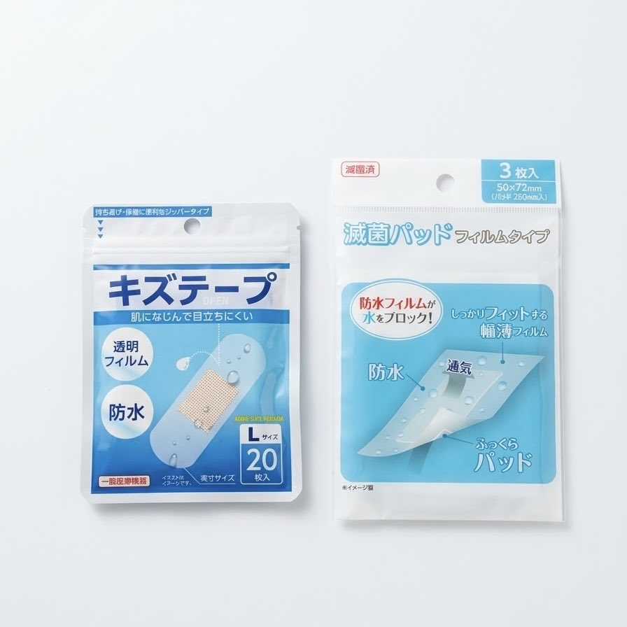 tjr1ih's tweet photo. 耳裏の縫合を濡らさないように、
ダイソーでこれ買ったけど良い！！
100均にこれあるのありがたすぎ

お風呂入る時だけ使う用🛀✨
イヤーキャップも買ったけど、これで十分防げた！

#鼻整形　#鼻フル https://t.co/CP3RIM88LP