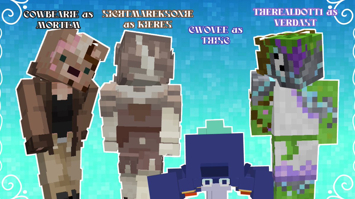 PhantasmSMP's tweet photo. WELCOME TO PHANTASMSMP! 🌀
@cowbearie
@nightmareknoxie
@Gwovee
AND @TheRealDott1
#PHANTASMSMP https://t.co/IbbyBLyXQr