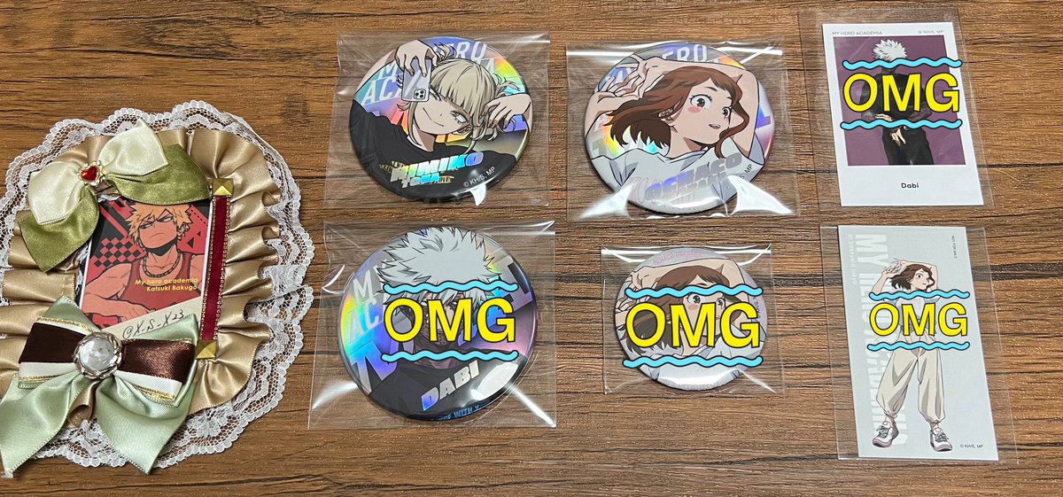 x_s_x23's tweet photo. @1
僕のヒーローアカデミア ヒロアカ ベースヤード 缶バッジ ビッグカンバッジ オーロラ  オリジナル アートカード クリアアートカード 交換

譲
荼毘 トガ 麗日

求
今弾 爆豪 

よろしくお願い致します🙇‍♀️ https://t.co/zlJchwyQ4Y