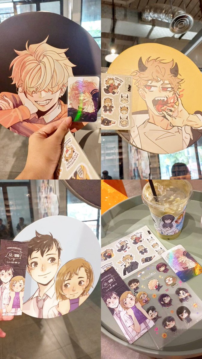 vinxin_'s tweet photo. Mampir ke event collab komik lokal 🫶💕 https://t.co/2lOD0mM5pd