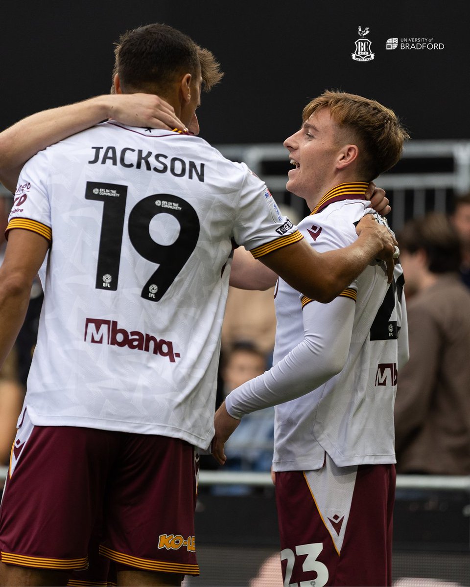 officialbantams's tweet photo. A goal made in Bradford. 😍

#BCAFC | #LUTvBRA https://t.co/2yiIa7iW9g