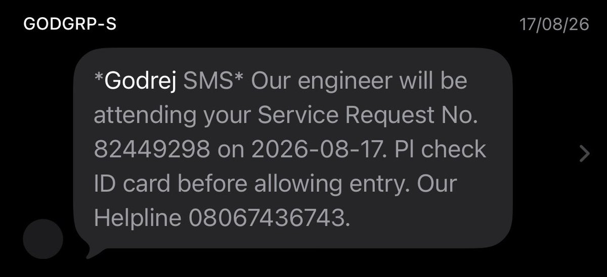 bdalai94's tweet photo. replacement!

What kind of service process is this? Every time a new part is suggested, but my fridge is still not working. Please arrange a senior technician and resolve this issue permanently instead of asking me to keep paying for parts. #Godrej #CustomerService #ConsumerCom https://t.co/R8yF3HH7fb