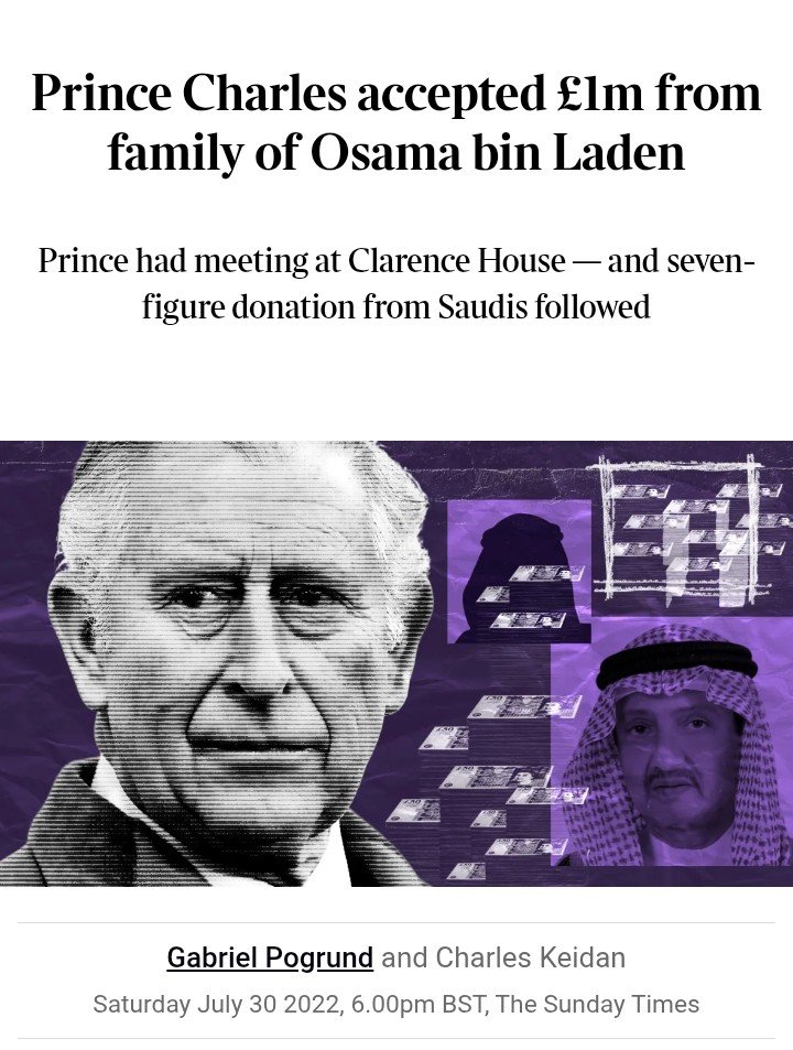 Xvouzan's tweet photo. @trixie_belle54 @GBNEWS That line of attack is not going to work.
Charles Spencer is very rich. 
You never heard about him dealing with shady people for money.
 Charles Windsor on the other hand had been caught many times taking bags of cash, selling access to shady sultans from the Middle East. https://t.co/T0XEXi0mtj