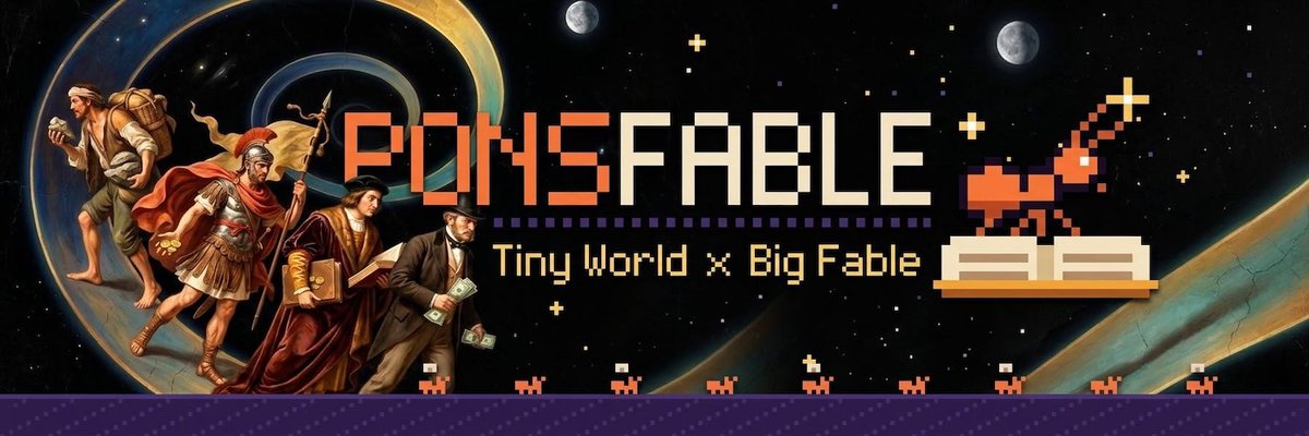 Ponsfable's tweet photo. $PONSFABLE profile on DexScreener is now fully updated!

More visibility means more people meeting Formi, the ant AI that writes branching fables live, one chapter and three paths at a time.

📜 Official CA: 0xe6b6d29bcf3484121a074ec161489899d010b36c

The colony keeps digging. 🐜

▶ Try Formi: https://t.co/LHbAQKsMb6