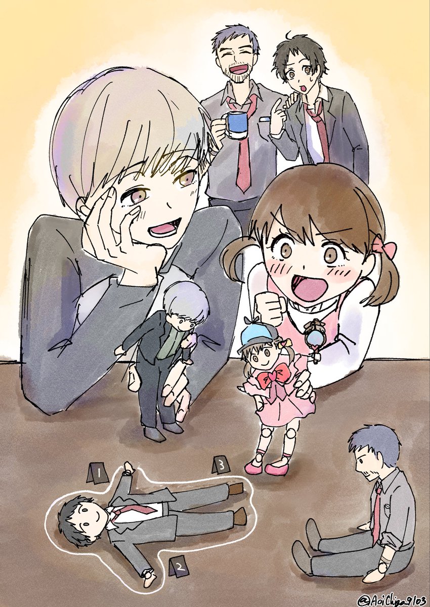 AoiChigo_9103's tweet photo. 堂島家でお人形遊び https://t.co/Y7zB2R3Hdm