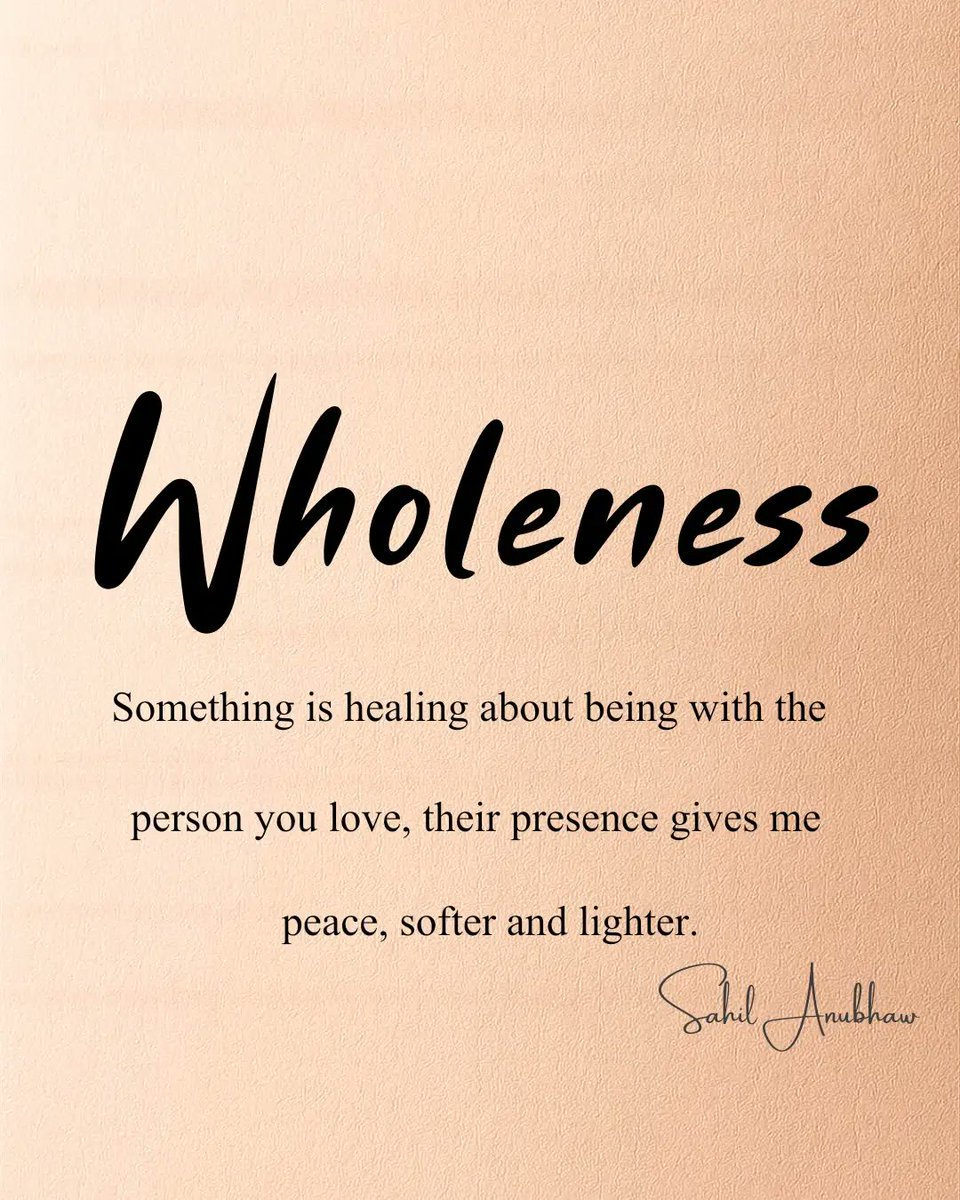 JulietFoard's tweet photo. Some people heal you not with answers, but by staying. They listen when you can’t explain your feelings, make ordinary days memorable, and offer comfort without expecting anything back. With them, you can be tired, quiet, imperfect—and still feel https://t.co/cJqew31RHl