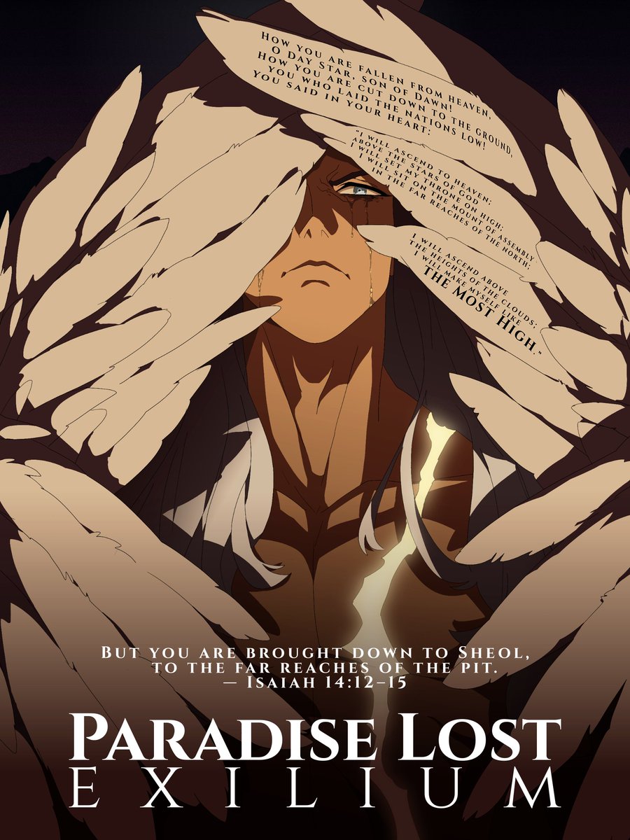 paradiselostEX's tweet photo. SATAN — The Fallen  Once among the brightest of Heaven’s host.  Rather than serve creatures formed from dust, he rebelled.  Now his attention has turned toward Eden.  Paradise Lost: Exilium  #Manga #DarkFantasy https://t.co/aIwrV3ddse