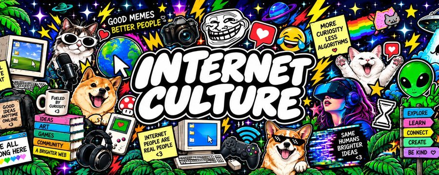 Gemini_121_mp's tweet photo. The internet gave us memes. 

The people gave them meaning. 

The Community brought them to life.

Now the culture has a token. 🌐🚀

$INTERNET (Internet Culture)

GyrdGn9yrZDeAwXfaGqe3QRuFAd3duYQ5jAdHrPvpump https://t.co/dFgakp3Ysr