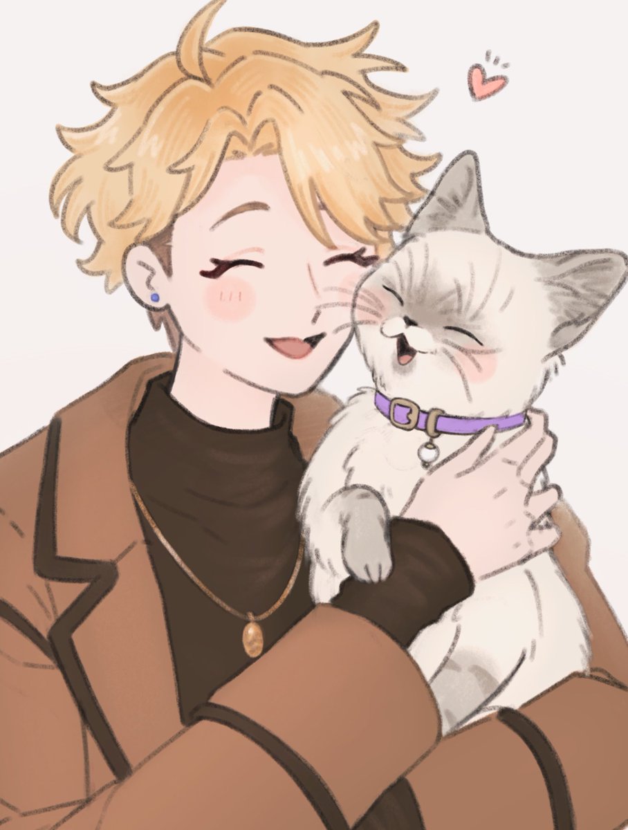 whitebread014's tweet photo. なるちゃんとにゃんこ https://t.co/H55QEoKOWG