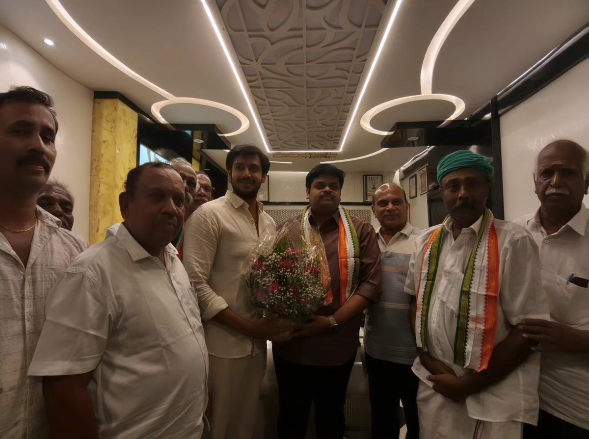 RamCinemas's tweet photo. We are very much Delighted to have #Team #LeninPandiyan in our #RamCinemas for Pre Release Promotion 💥
#RamCinemas wishing Team Lenin Pandiyan for Great Success 💐 https://t.co/5vXtfIO3NT