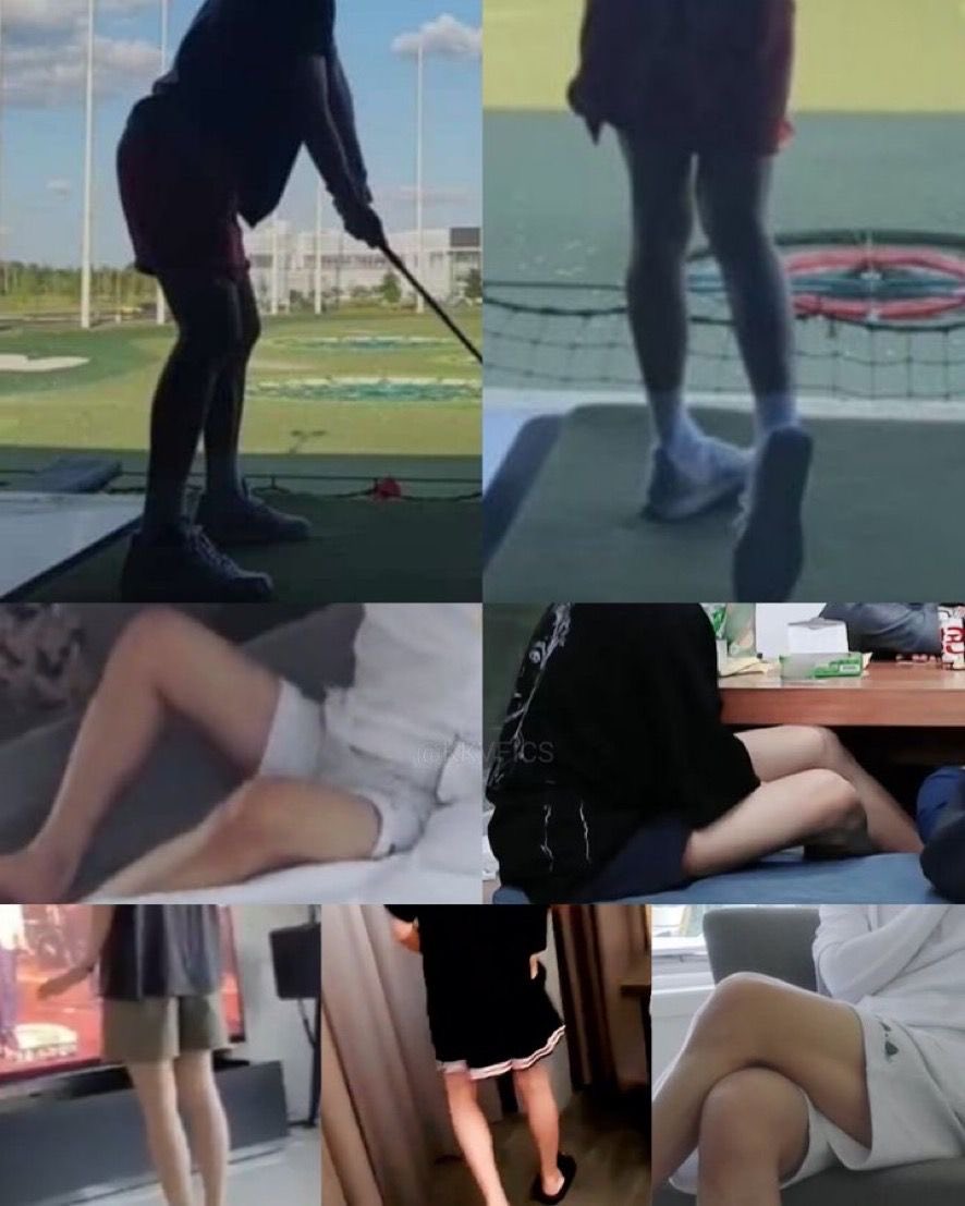OMEKTHGA's tweet photo. when im in a biggest fan of taehyung pretty legs and my opponent is jungkook https://t.co/QNCZgeuvvo