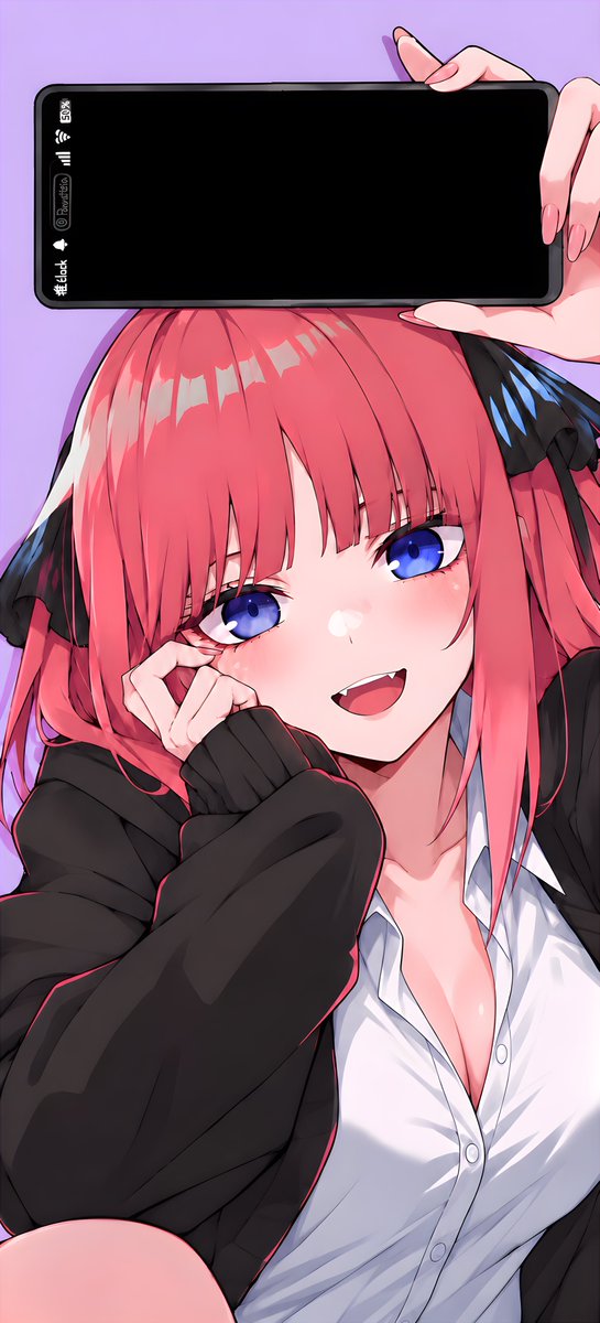 Five_3k026's tweet photo. ロック画面に設定すると
五つ子ちゃんが
時間を教えてくれるかも⏱ ̖́ 

#五等分の花嫁 https://t.co/Jp2XOfZBKZ
