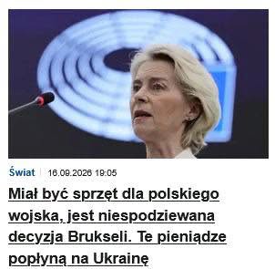 Darekbrzoza's tweet photo. Teraz juz wiecie dlaczego Tusk i cała jego banda dostali amoku, gdy  Prezydent zawetował niemiecki SAFE.
To są pieniądze dla Ukrainy, a Polska będzie je tylko spłacać przez najbliższe 50 lat.
za Michał Woś https://t.co/PDJIIfBUVE