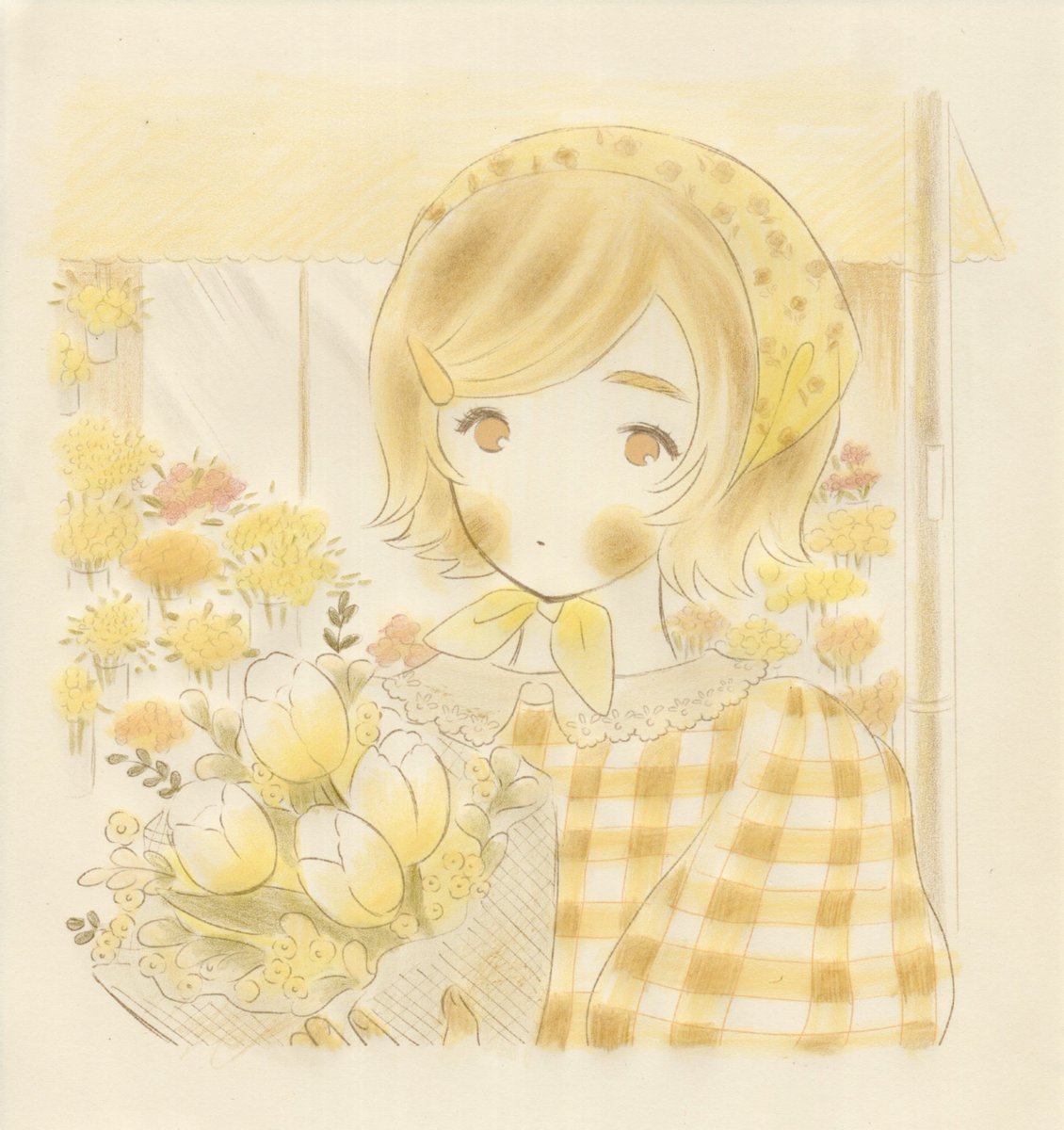 ninzin_cake_'s tweet photo. ＃5連休は掘り出し作家大収穫祭

ほんのり温かい黄色い世界を描きます🌙 https://t.co/oKb0Zc0GQh