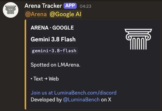 suggydev's tweet photo. if the Arena identification is right, anonymous checkpoints have become the funniest launch strategy in AI

ship first
let Twitter reverse-engineer the name https://t.co/CR7gHRPGio