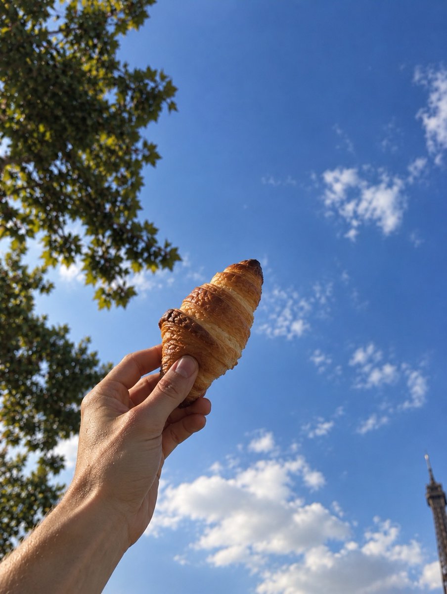 yourperfectboya's tweet photo. Miles first, croissant later.🇫🇷 https://t.co/9UMIw6Cqzy