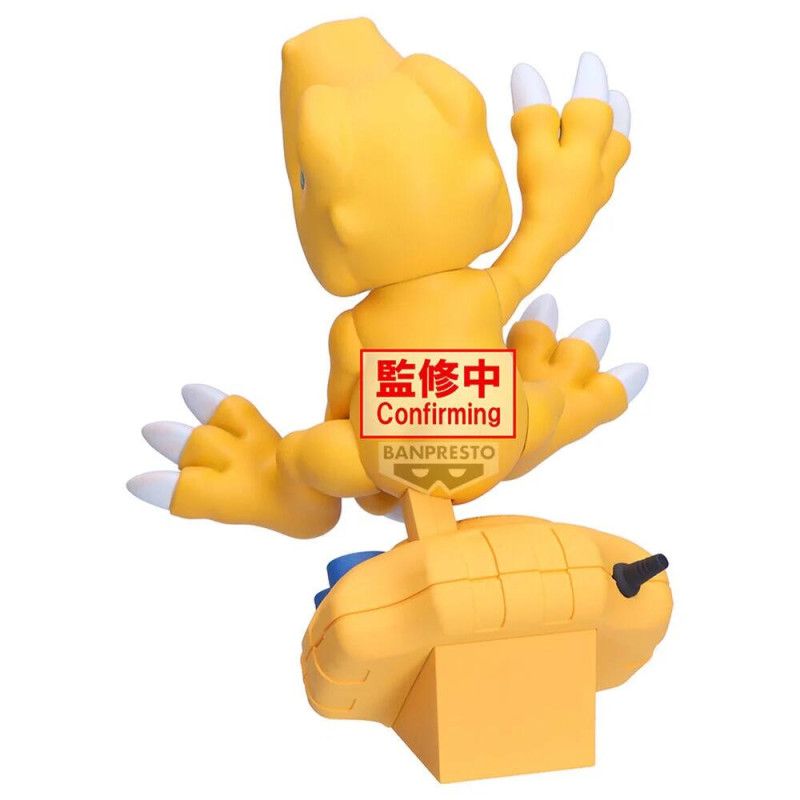 DeriveFigurine's tweet photo. Agumon surgit directement d’un Digivice jaune, griffes en avant et gueule grande ouverte, prêt à rejoindre Taichi dans Digimon Adventure 🔥

La figurine Digivice Figure de 13 cm signée Banpresto est disponible en précommande.

➡️ https://t.co/UxJEwZFbc3 https://t.co/fvZAXJiEZb