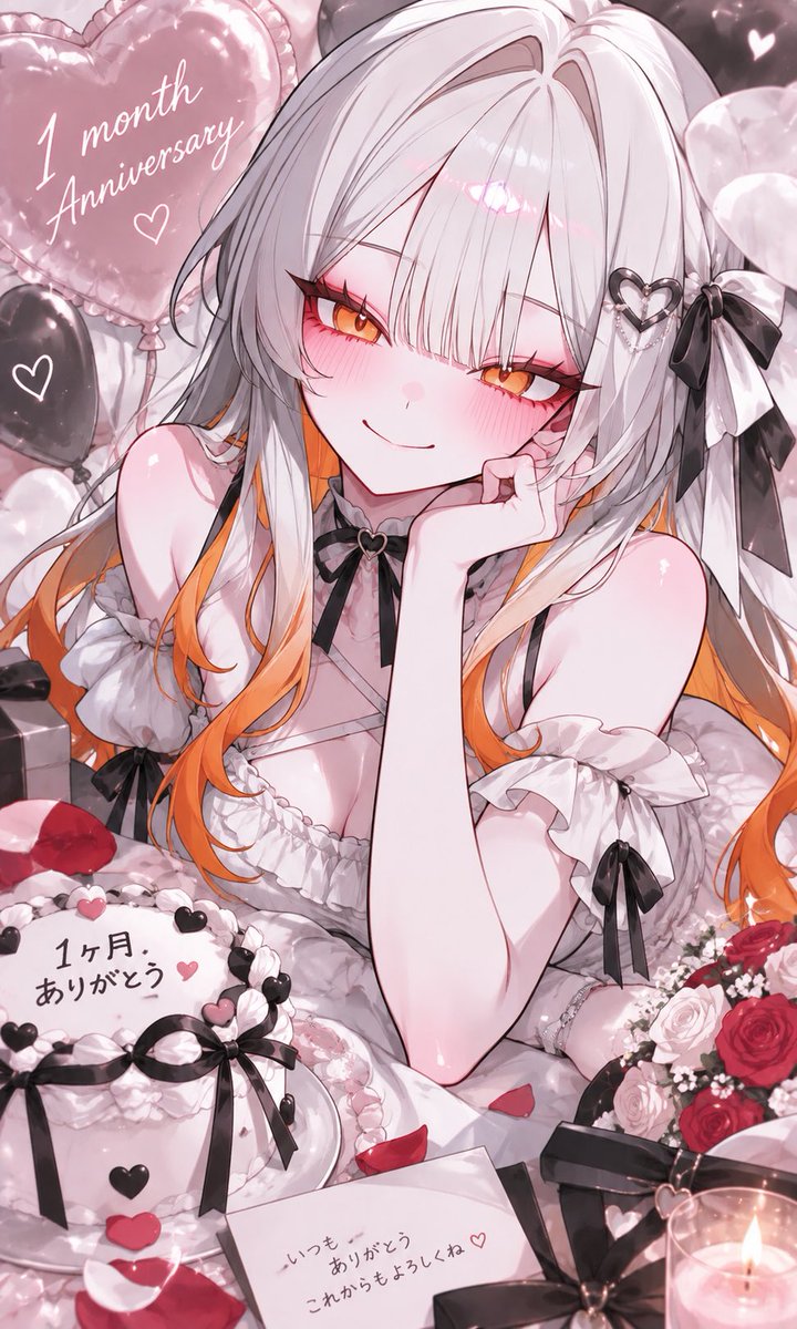 runa_ru_00's tweet photo. 日付が変わる前に💦

最近はドタバタして
配信できてなくて
ごめんなさい🙇‍♀️

そんな私も1ヶ月でした(*´`)

今度ちゃんと時間のある時に
記念枠させて下さい✊🏻 ̖́- https://t.co/prUYUrAcPf