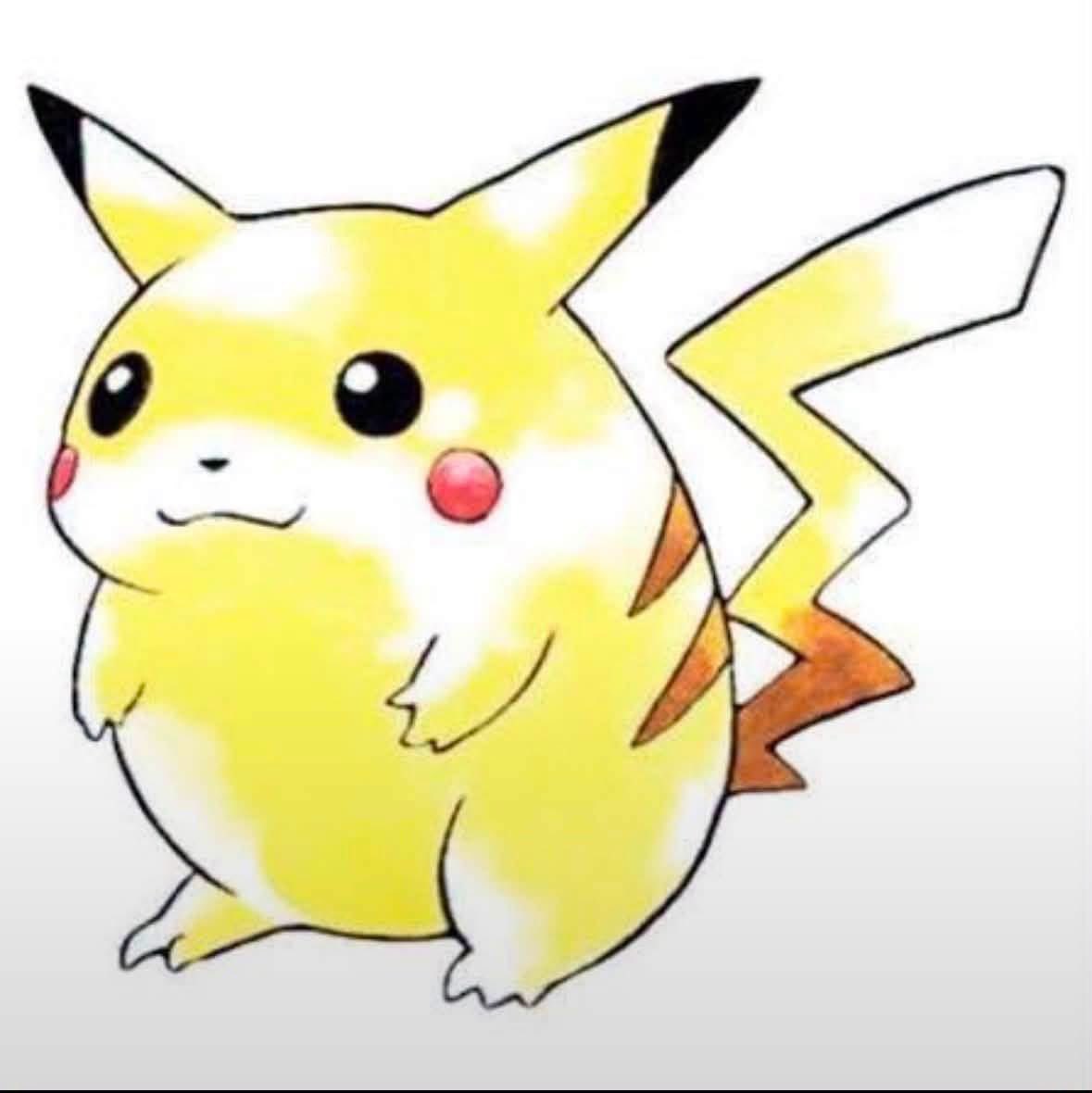 UniteVids's tweet photo. One of the biggest “what-ifs” in Pokémon history is Gorochu, an abandoned design for Raichu’s evolution, made by Ken Sugimori https://t.co/S0Be3DMinz
