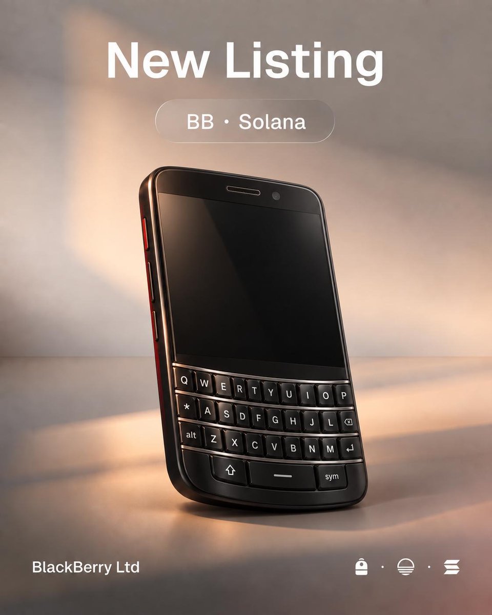 sunrise's tweet photo. $BB is now listed on @Solana via Sunrise.

Issued by @Backpack Securities. https://t.co/lWnR6vGQUQ