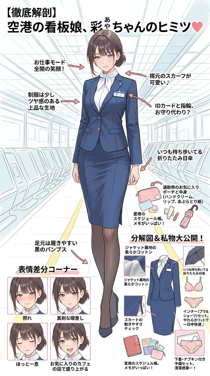illust_gallery's tweet photo. 表情差分って、性格が一番出る場所だと思います。
今朝の子の設定資料シート、じっくりどうぞ。

過去分まとめ
https://t.co/vGlitDjXSa

#AIイラスト #設定資料 #表情差分 #AIart

📖 彼女たちの日常ストーリーを毎日配信中(無料)
https://t.co/j9fnLOfoon https://t.co/HCvv6QWpr1