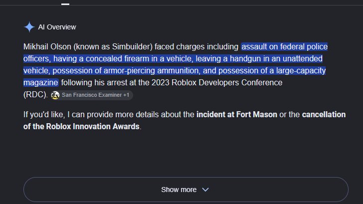FunctionDaGamer's tweet photo. @MrDev00323716 @Simbuilder @Roblox you are allowed... but he was not allowed at rdc and he got arrested by police for said firearm and fighting police https://t.co/GziJNXJnfw