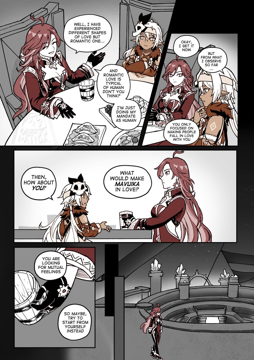 obruo_panda's tweet photo. Can Mavuika find her true love? (1/2)
My contribution to Mavuitano zine: Kindling Vow
#mavuitano #capimavu #caprisun https://t.co/dduSIvv1FJ