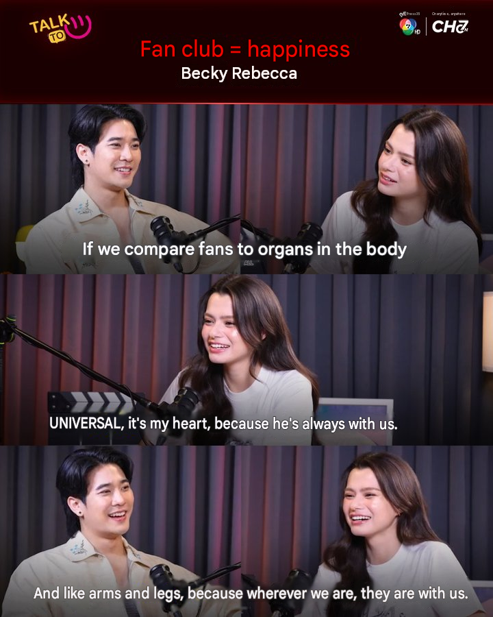 whateve65011678's tweet photo. Love this interview by @Ch7HD @ch7onofficial 😍
Thank you for inviting Becky 🙏🏻🥰
https://t.co/qQNquixfRk
#Beckysangels
#เบ็คกี้รีเบคก้า
#CH7ON #ออนทุกที่ทุกเวลา #AlwaysON https://t.co/Re24z6nqQv