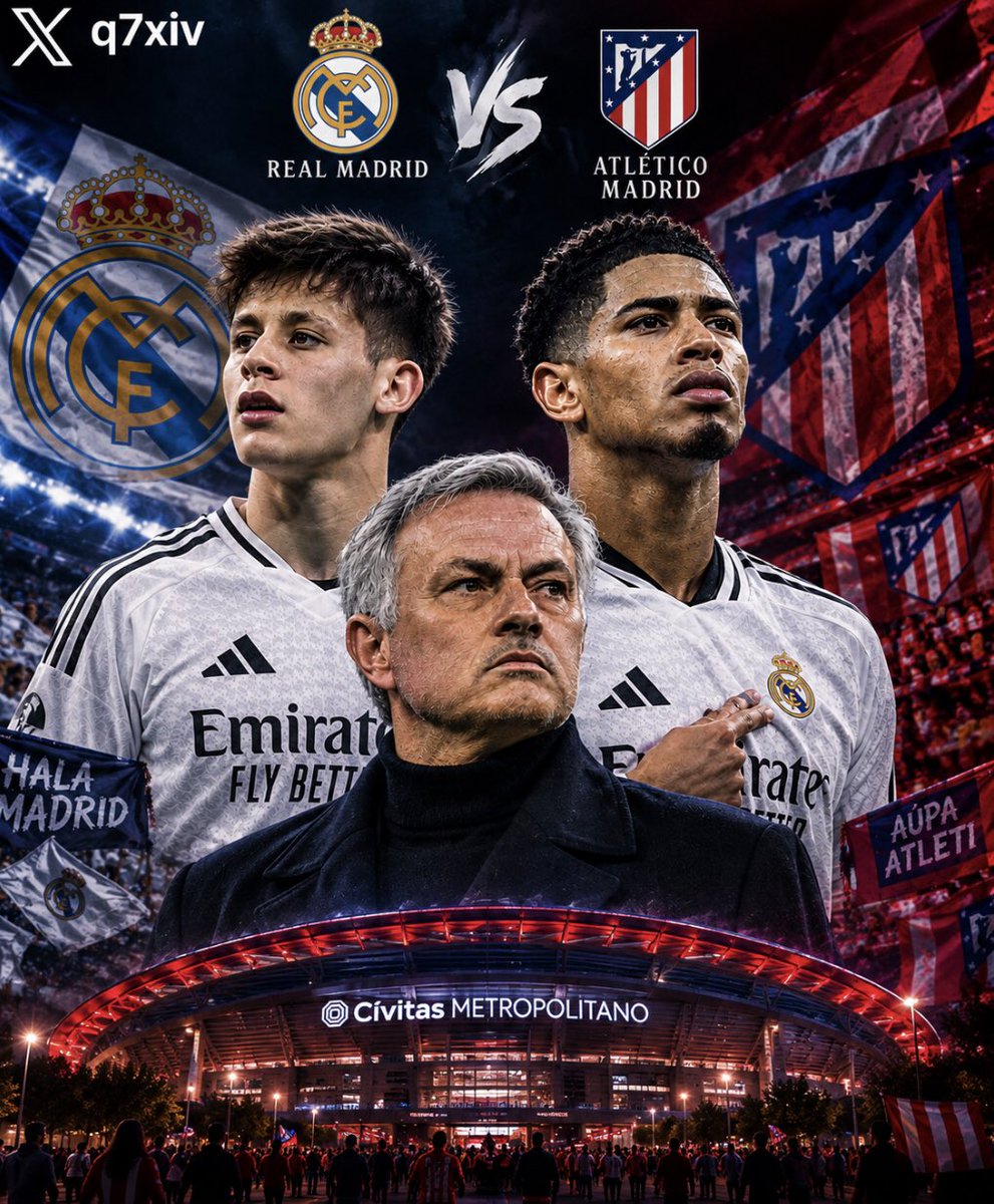 q7xiv's tweet photo. 🚨🚨🚨🚨— المباراة القادمة ديربي 🔥

ريال مدريد 🆚 اتلتيكو مدريد  

ملعب واندا ميتروبوليتانو

17:15 بتوقيت مكة المكرمة 

🔥🔥🔥🔥🔥🔥🔥🔥🔥 https://t.co/TtBaj9zaSs