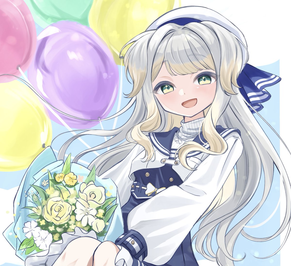 sss__suya's tweet photo. お誕生日おめでとうございます！🩵

#栞葉の誕生日
#栞葉書 https://t.co/sBmuY407ql