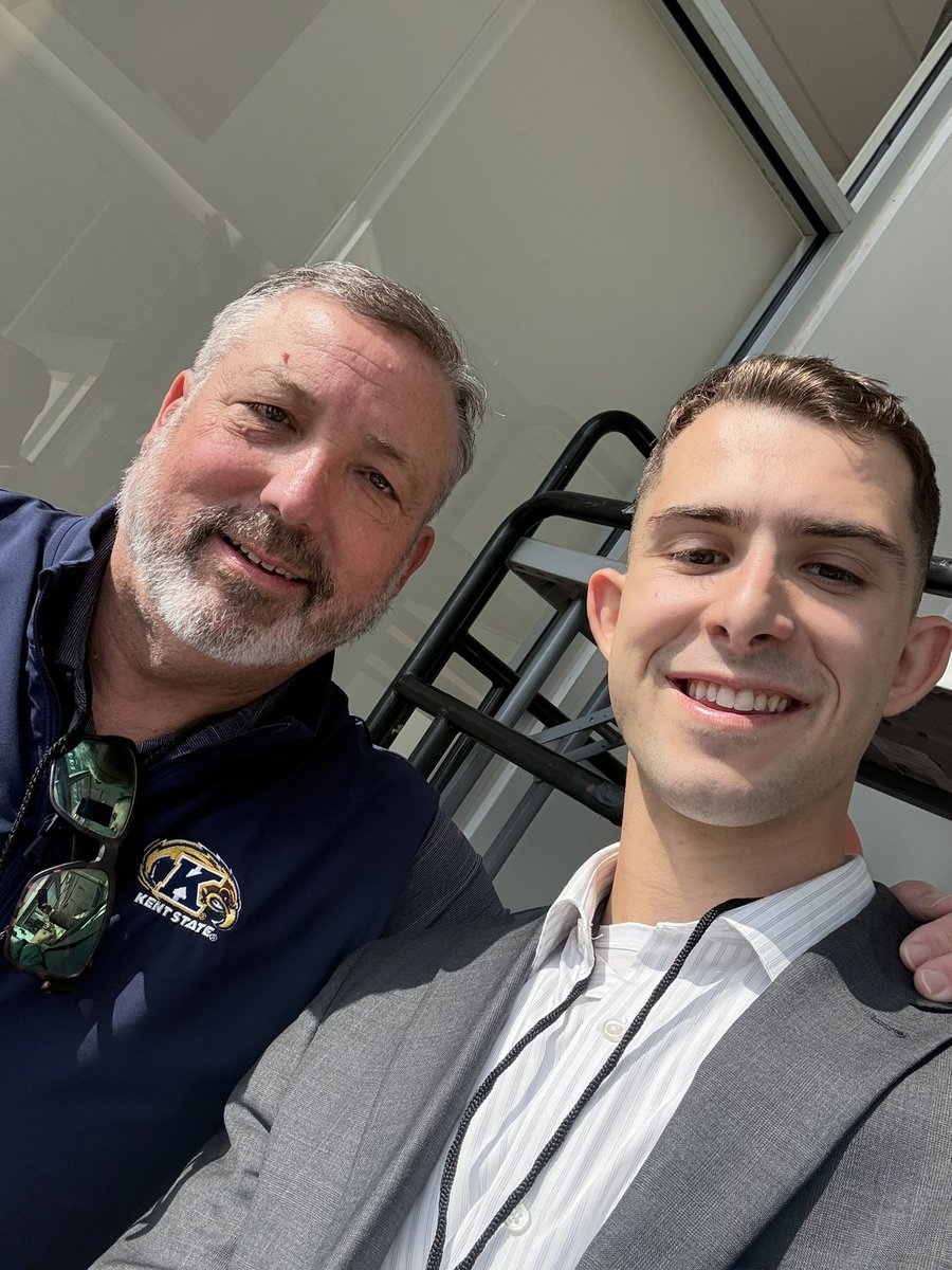 DaneRichardso16's tweet photo. It’s @KentStFootball from the shoe!🏈

The Flashes take on #6 Ohio State in the fourth all time meeting between the two clubs

Listen in to pregame starting at 11, kick at noon!

@RobPolinsky and I in the booth, @lucasfooteCLE on the sidelines⚡️

📻 https://t.co/RgZRwILBE2 https://t.co/L7V5SEJer7