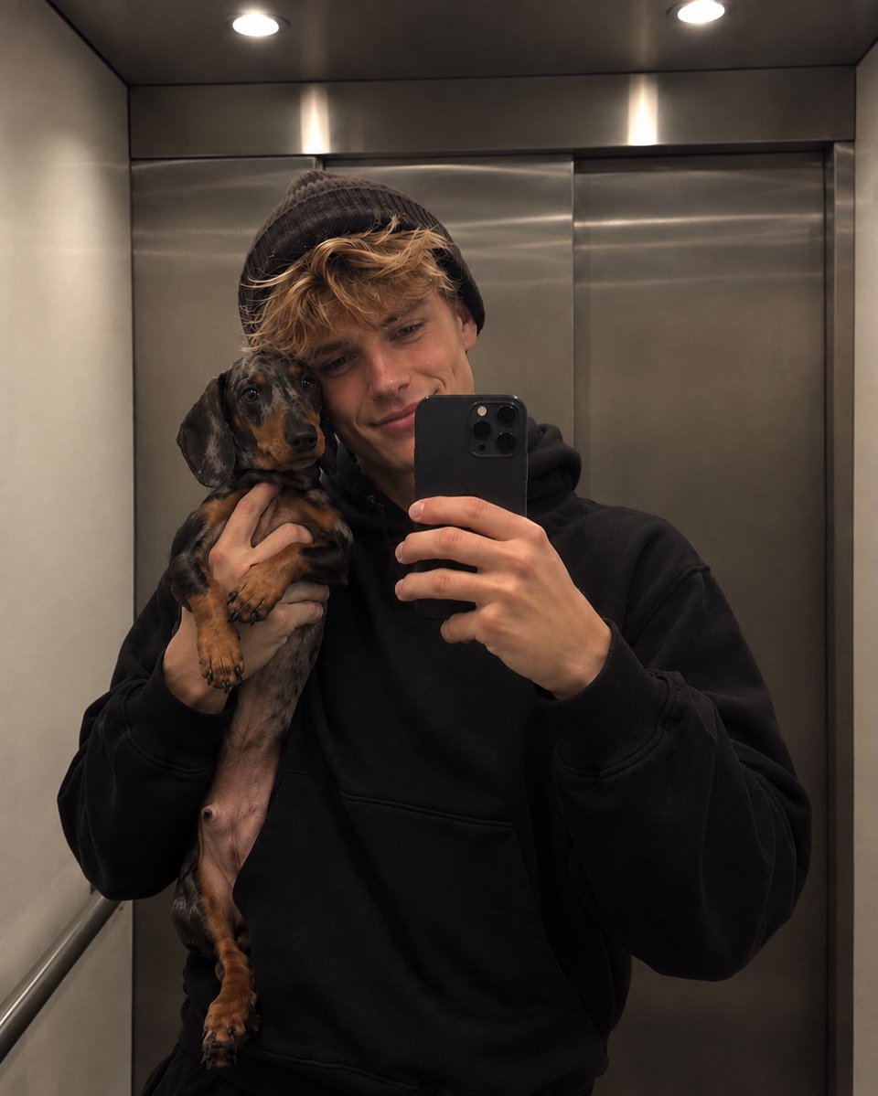 yourperfectboya's tweet photo. Meet my best friend 🐶 https://t.co/maHI5uiTjz