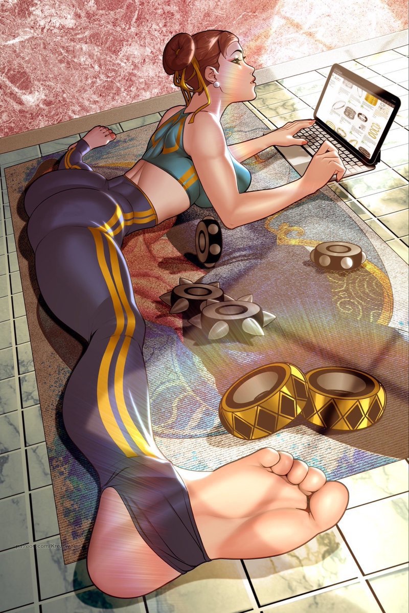 ScarletArora's tweet photo. Chun Li Street Fighter 6 by Krezniverse https://t.co/x9fG0WHcwk