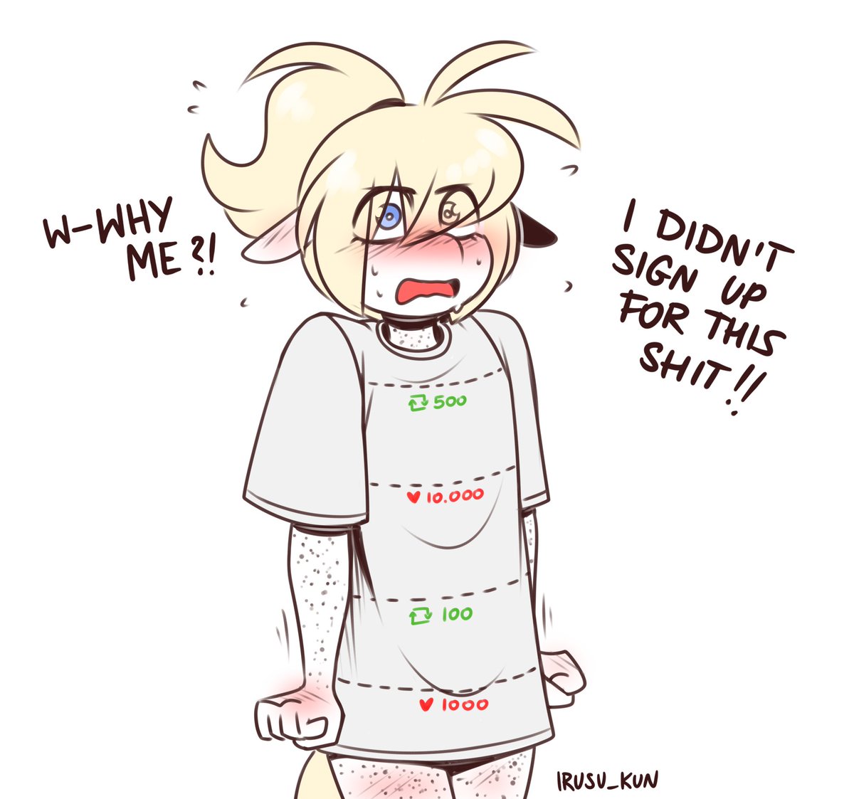 IRUSU_kun's tweet photo. Fashionably late to the trend😎
#oc https://t.co/X1pG5ZDPGm