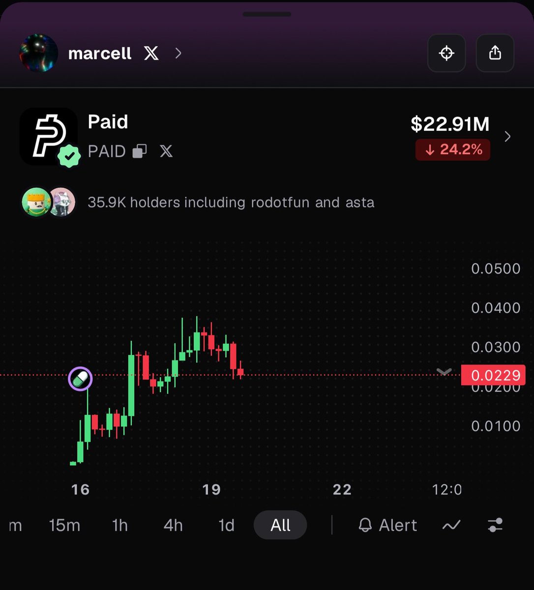 MarcellxMarcell's tweet photo. Aped heavy into solana:98kfF7rmsg1QDUEoCqNE7g7M1FdrTt92TEp2CLzypump here

$500,000 has been distributed already through @XMoney 

@elonmusk said that X has seen an all time high in users and usage today

they just partnered with @ponsdotfamily and went mutli chain

this is a 9 figure coin.