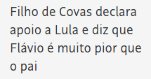 roxmo's tweet photo. Ainda que isso fosse ruim, ele ainda seria melhor que o Lula. O Lula não presta, é um ser abjeto, inescrupuloso, que usa os pobres para se manter no poder. Um ególatra, psicopata de tudo. https://t.co/cX25AZJkBe