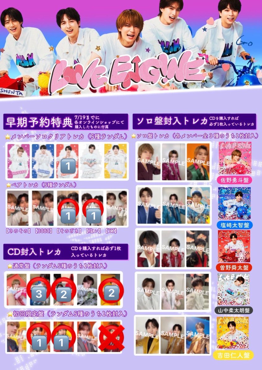 krkrkr_ppchan's tweet photo. @0

M!LK LOVE ENG!NE オントーシリアル トレカ 買取

【譲】⭕️のトレカ、ソロ盤トレカ(佐野山中)

金額ご提示ください

郵送または都内手渡し

※今日現時点

#MILK譲 #MILK交換 #MILK https://t.co/5LTY9OdQ2T