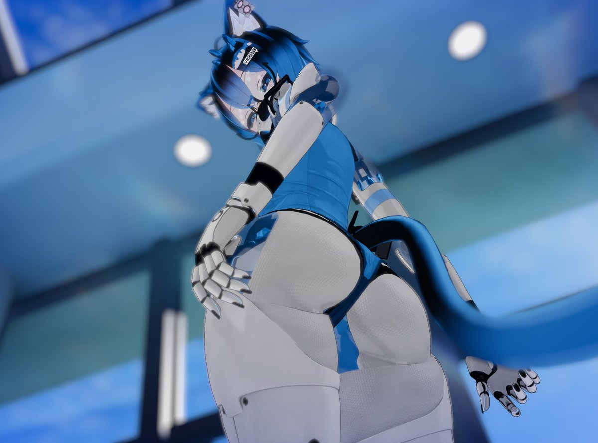 P3lones's tweet photo. U really like my booty?~💙

#Rusk #Runusk #VRChat #vrchatavatar #VRChatPhotos #VRCアバター #ラスク https://t.co/D6BMSR1vcl