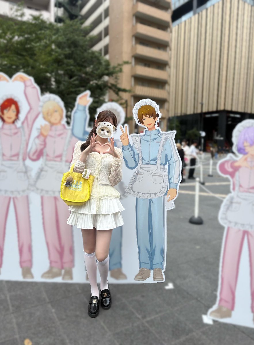oyasaimdr_'s tweet photo. 意外とノリノリでかわいい⊂( ᴖ ̫ᴖ )⊃💚 
 #星萌祭  #あんスタ萌え萌え文化祭 https://t.co/9d1lz5VTTO