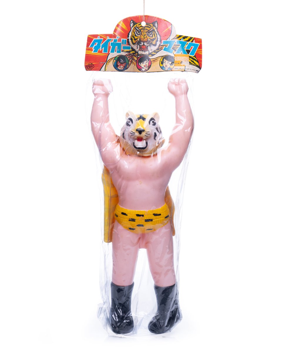 ToyUndergroundS's tweet photo. Vintage Japan 1970s Nakajima Tiger Mask 31cm blow molded figure

Available at our online store!
https://t.co/zfb015pF7y

#懷舊玩具 #昭和玩具 #madeinjapan #特撮 #Tokusatsu #中嶋製作所 #梶原一騎 #虎面人 #梶原一騎 #タイガーマスク #Tigermask #Poly #ポリ製 #blowmoldtoy #吹塑玩具 https://t.co/IxkcE9fO0m