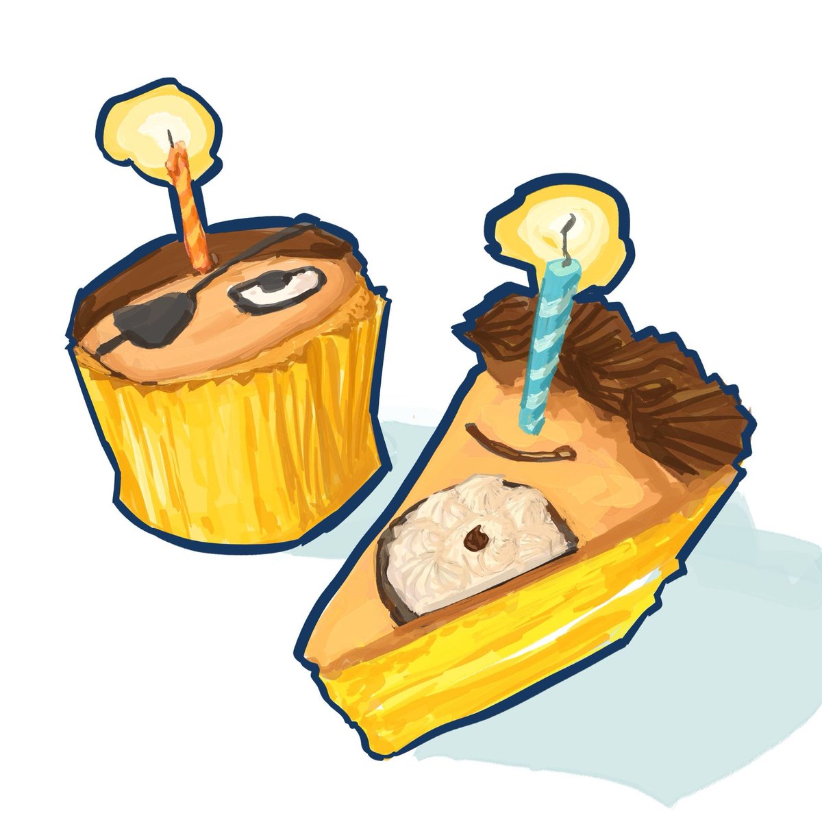 deydenier's tweet photo. m-morty i turned you and your evil alternate universe counterpart into a slice of cake and a cupcake respectively  in an attempt to celebrate your birthday oh jeez rick #rickandmorty #rnm https://t.co/WMuhkY0y8M
