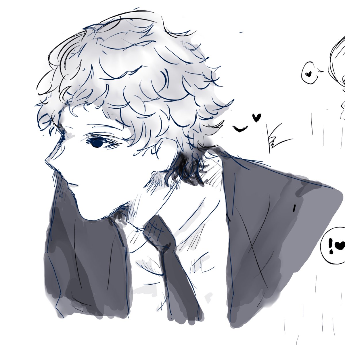icesealvle's tweet photo. Hugo as Aleksander (a little loki as emma) #hglk #bluelockfanart #ブルーロック https://t.co/yHSvJcXSde