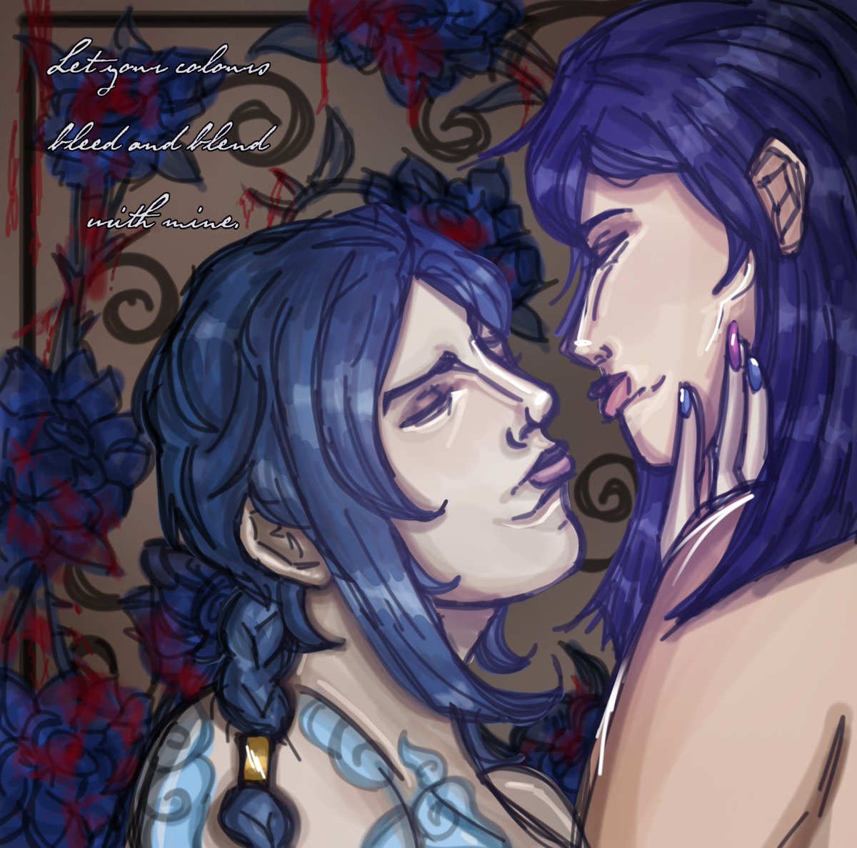 _haematophilia's tweet photo. BLUE ROSE'S THORNS

#caitjinx #lawbomb #piltoversworst https://t.co/CdoWVsjjhi